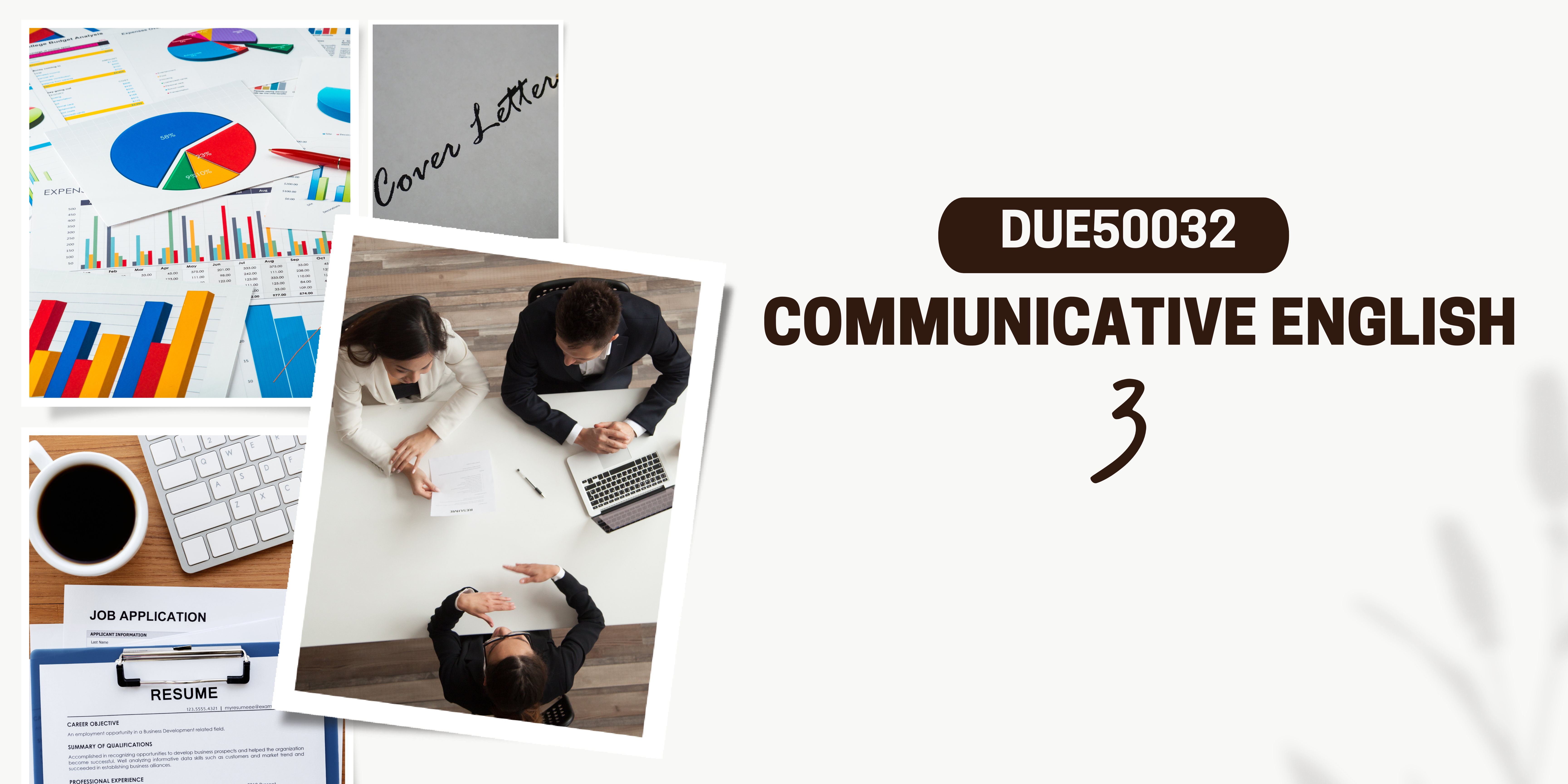 DUE50032 - COMMUNICATIVE ENGLISH 3