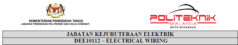 DET10112 - ELECTRICAL WIRING