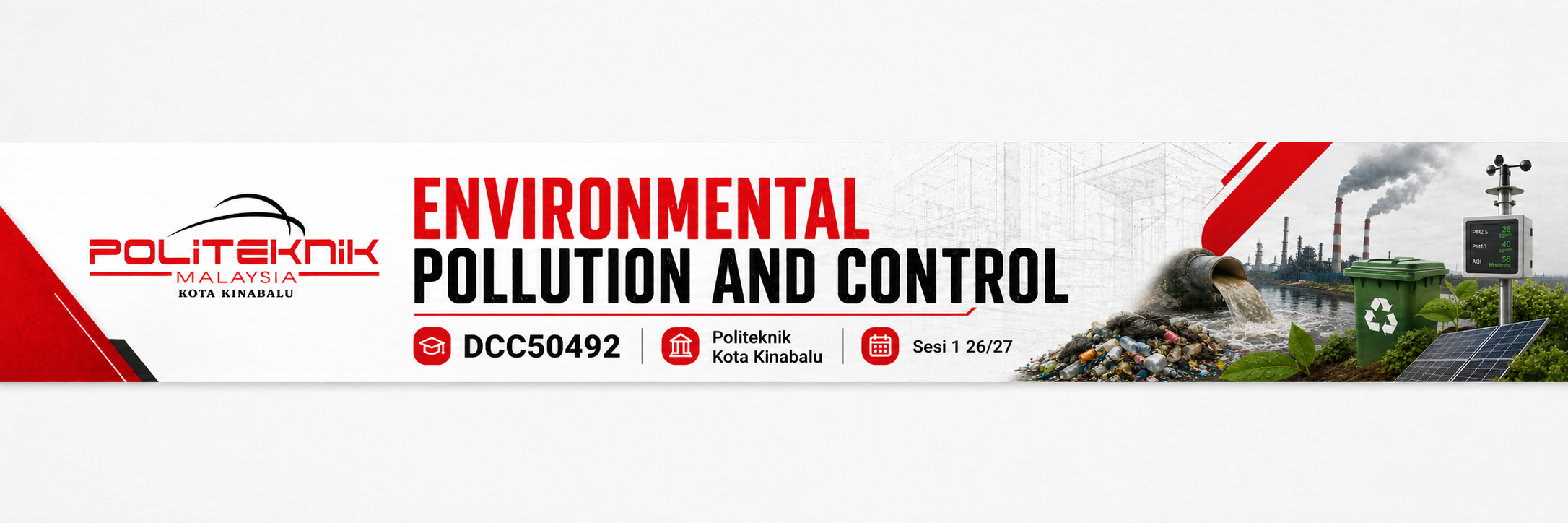 DCC50492 - ENVIRONMENTAL POLLUTION AND CONTROL