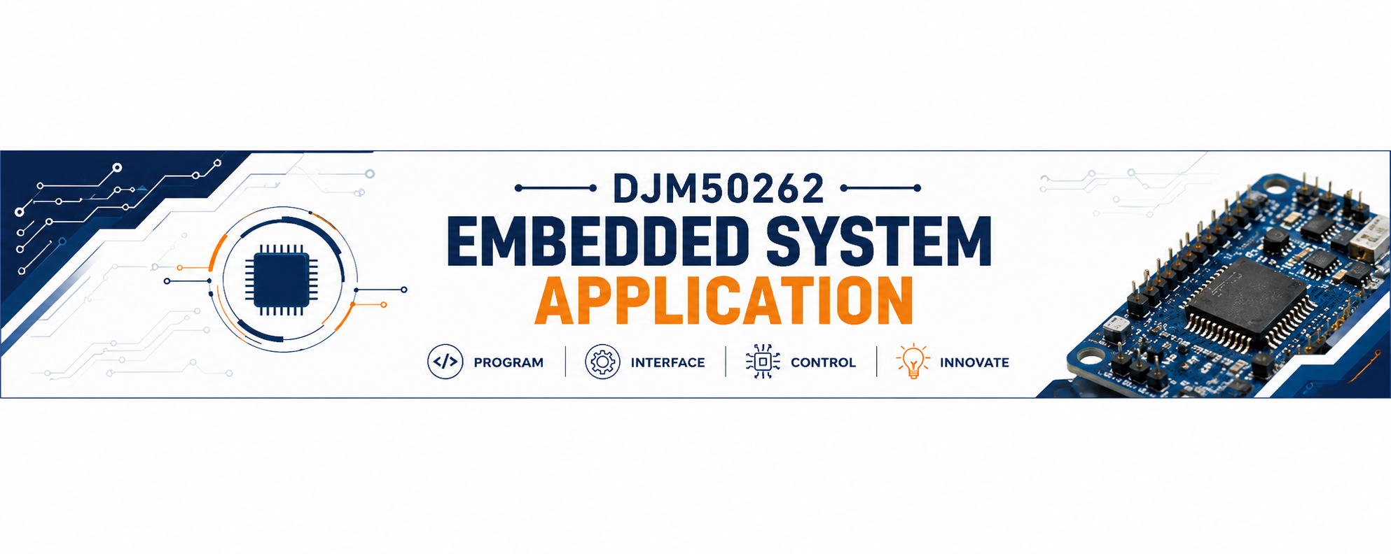 DJM50262- EMBEDDED SYSTEM APPLICATION S1: 26/27